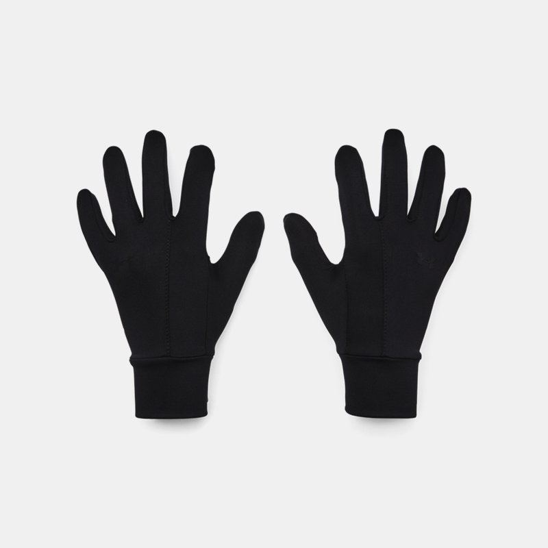 Women's Under Armour Storm Liner Gloves Black / Jet Gray XL